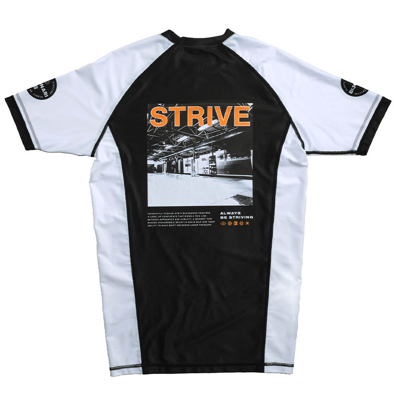 STRIVE COMP Ranked Rashguard Black/White