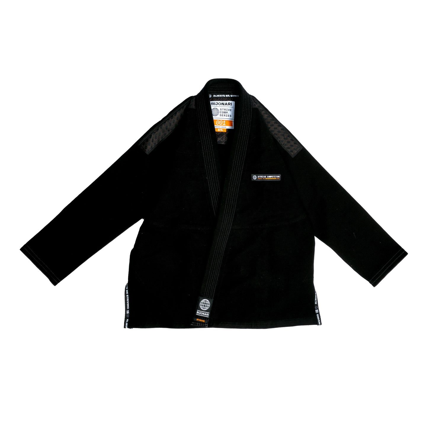 Youth STRIVE COMP Kimono Black