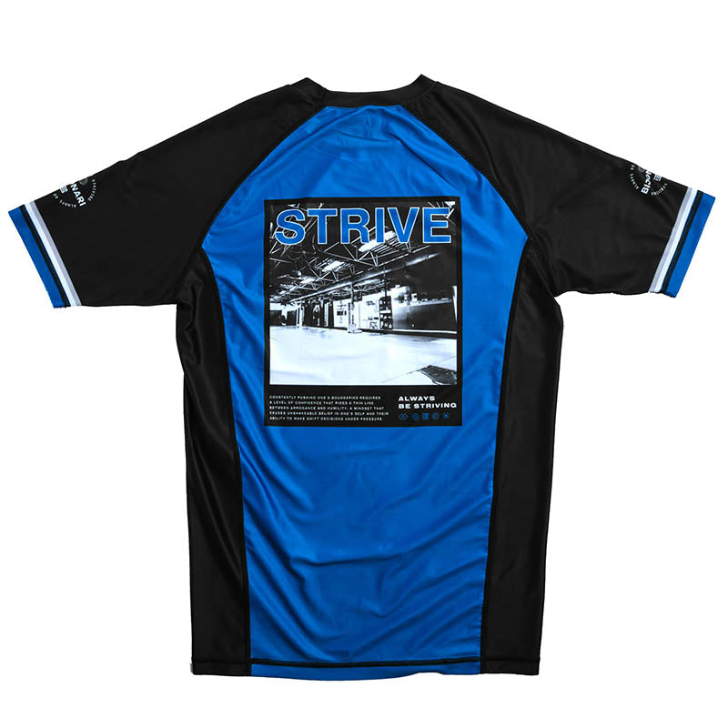 STRIVE COMP Ranked Rashguard Blue