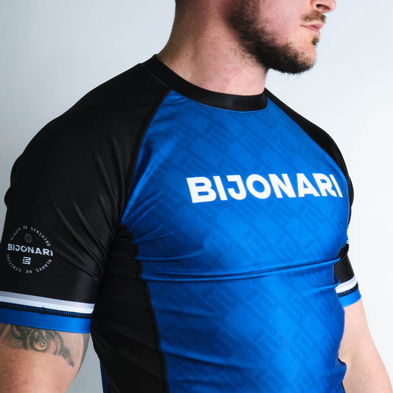 STRIVE COMP Ranked Rashguard Blue