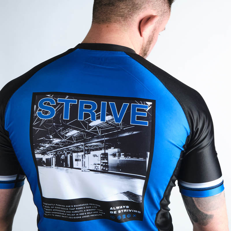 STRIVE COMP Ranked Rashguard Blue