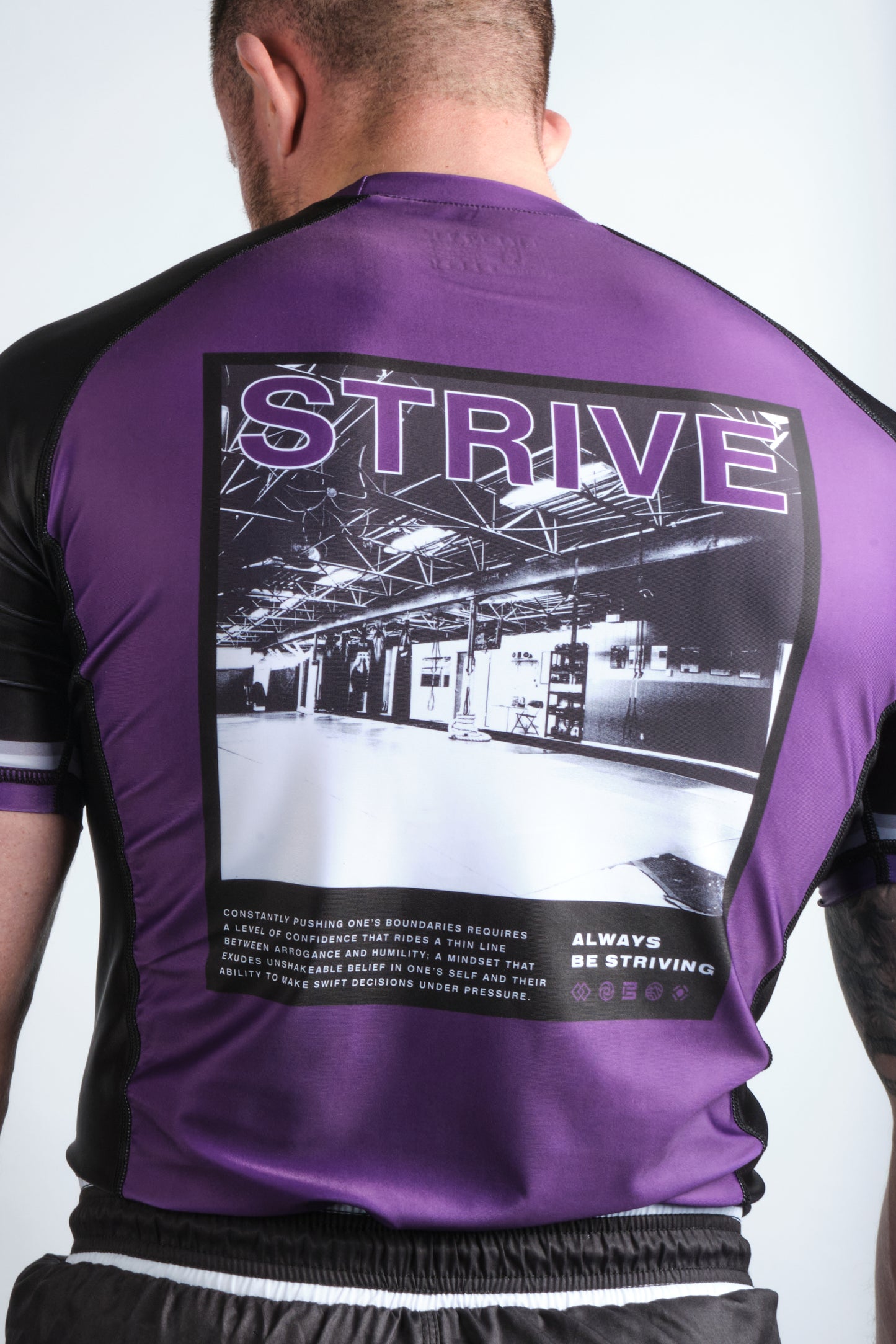 STRIVE COMP Ranked Rashguard Purple