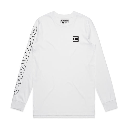 Bijonari White Strive Long Sleeve Shirt